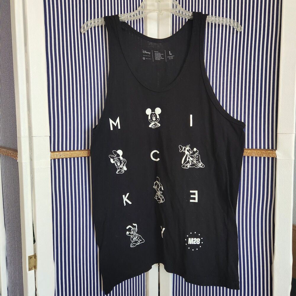 Disney x Neff Black Mickey & Friends Tank Size L